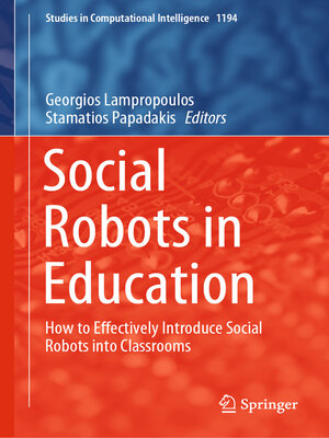 cover image of Social Robots in Education